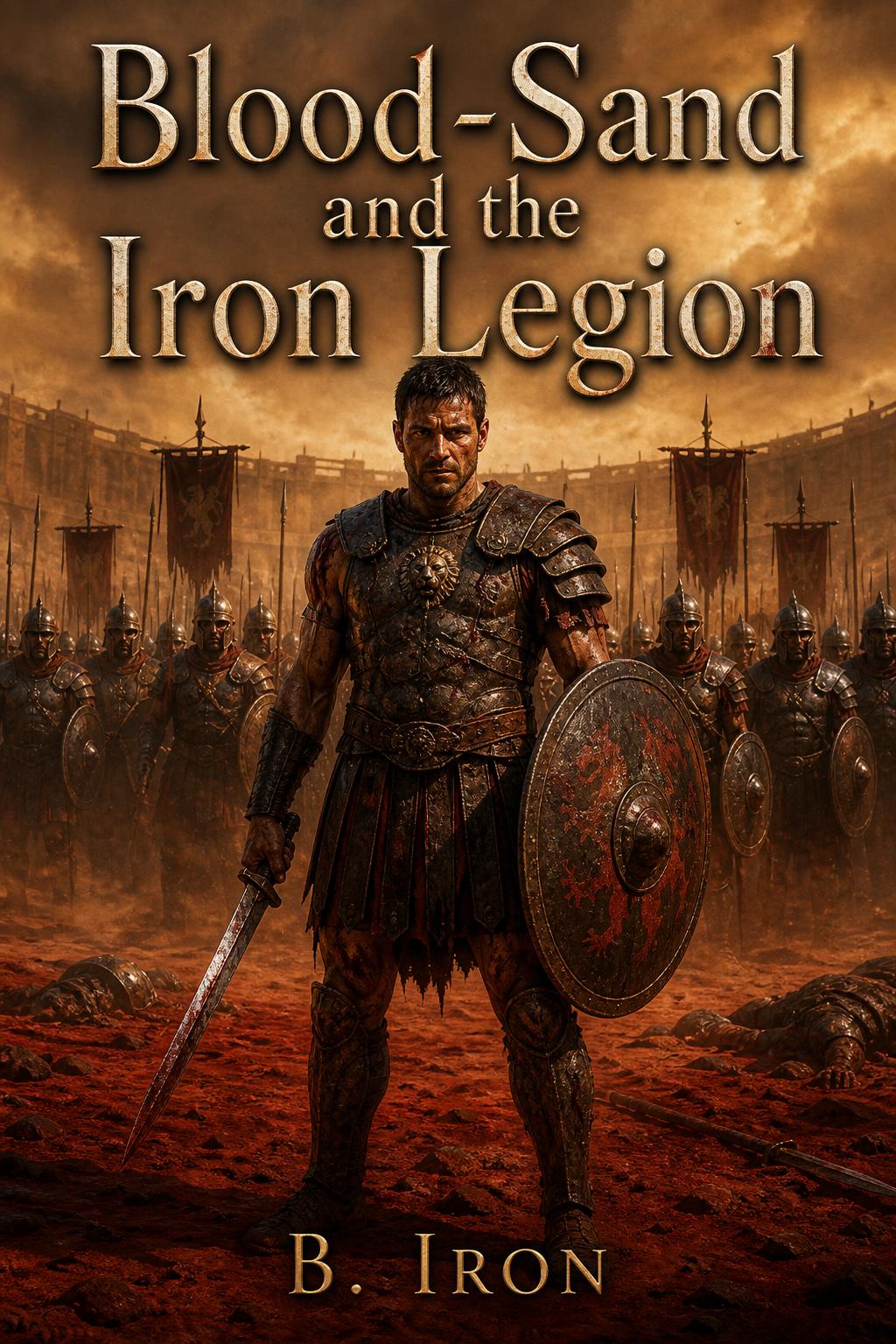 Cover of Blood-Sand and the Iron Legion