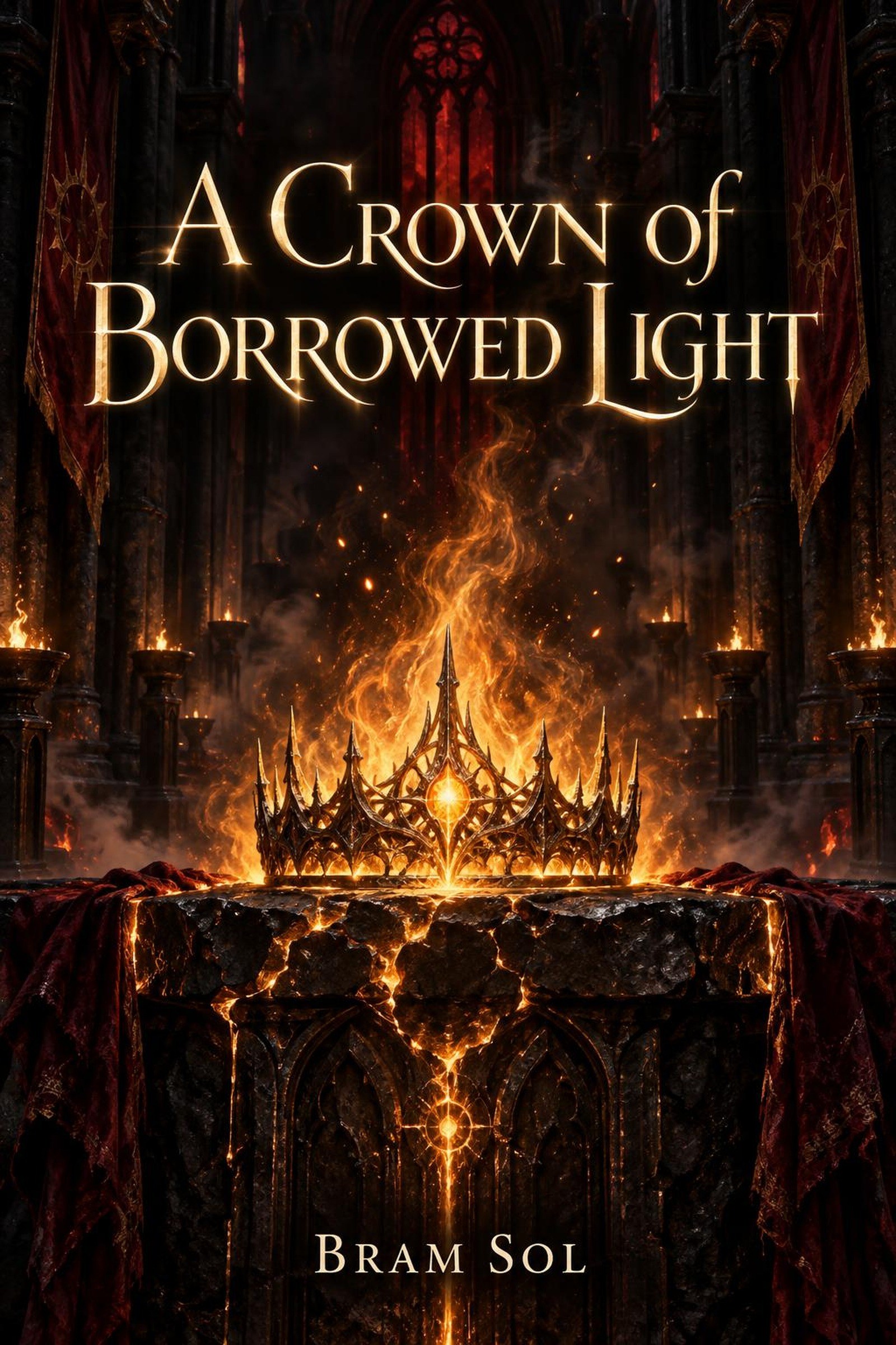 Cover of A Crown of Borrowed Light