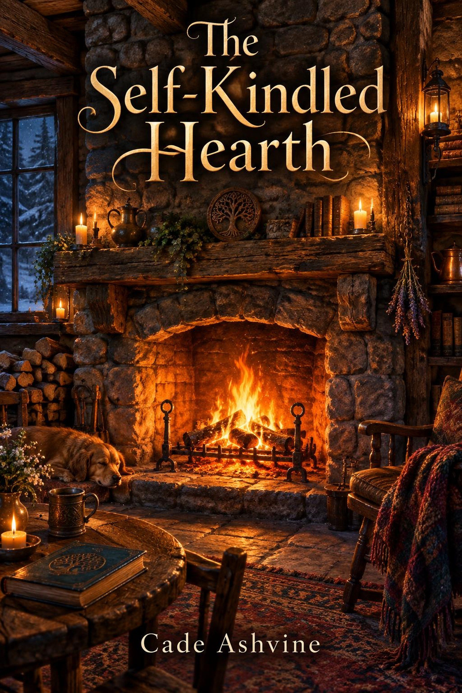 Cover of The Self-Kindled Hearth