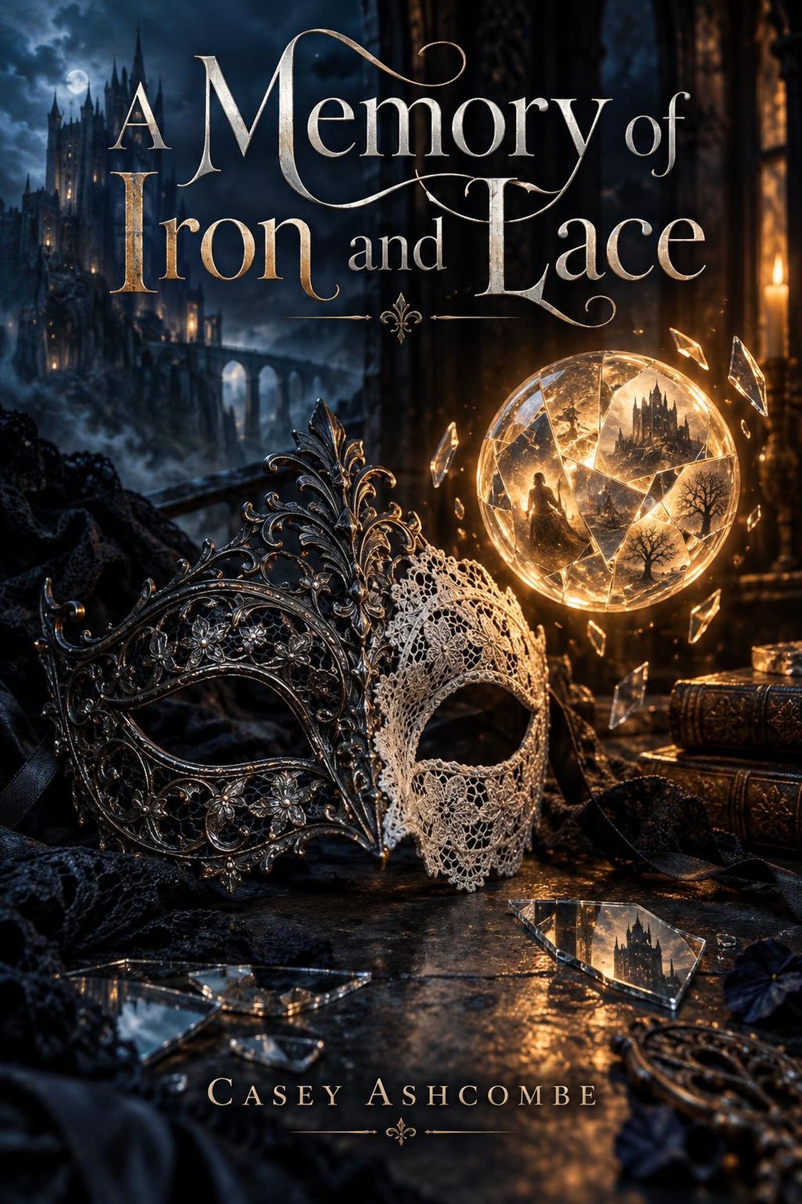 Cover of A Memory of Iron and Lace
