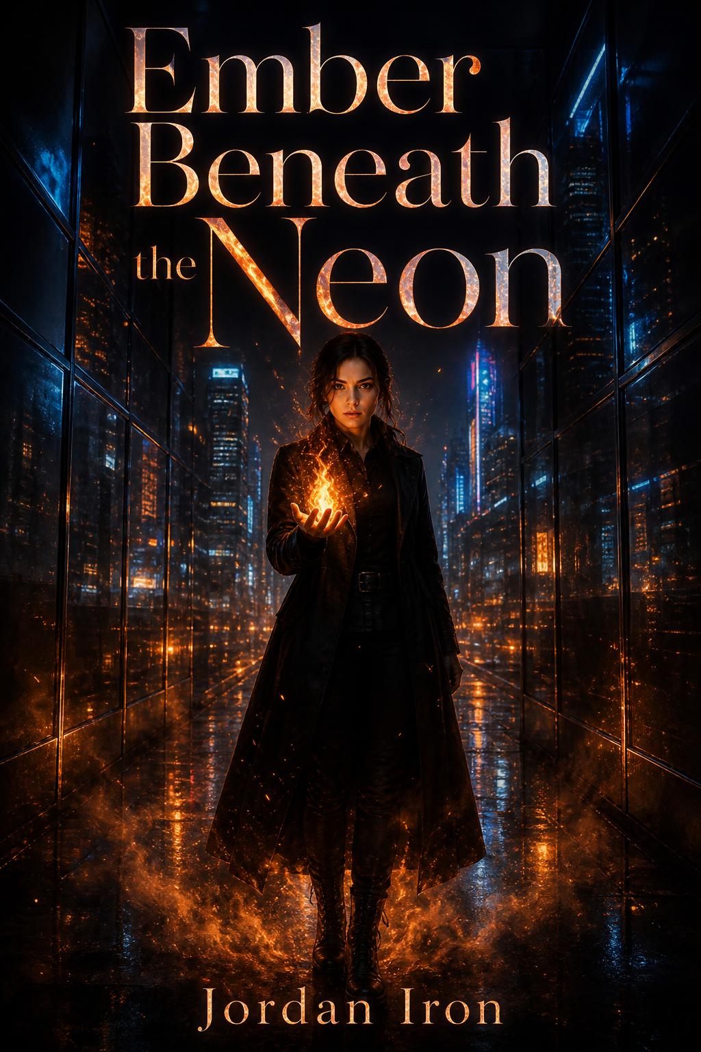 Cover of Ember Beneath the Neon