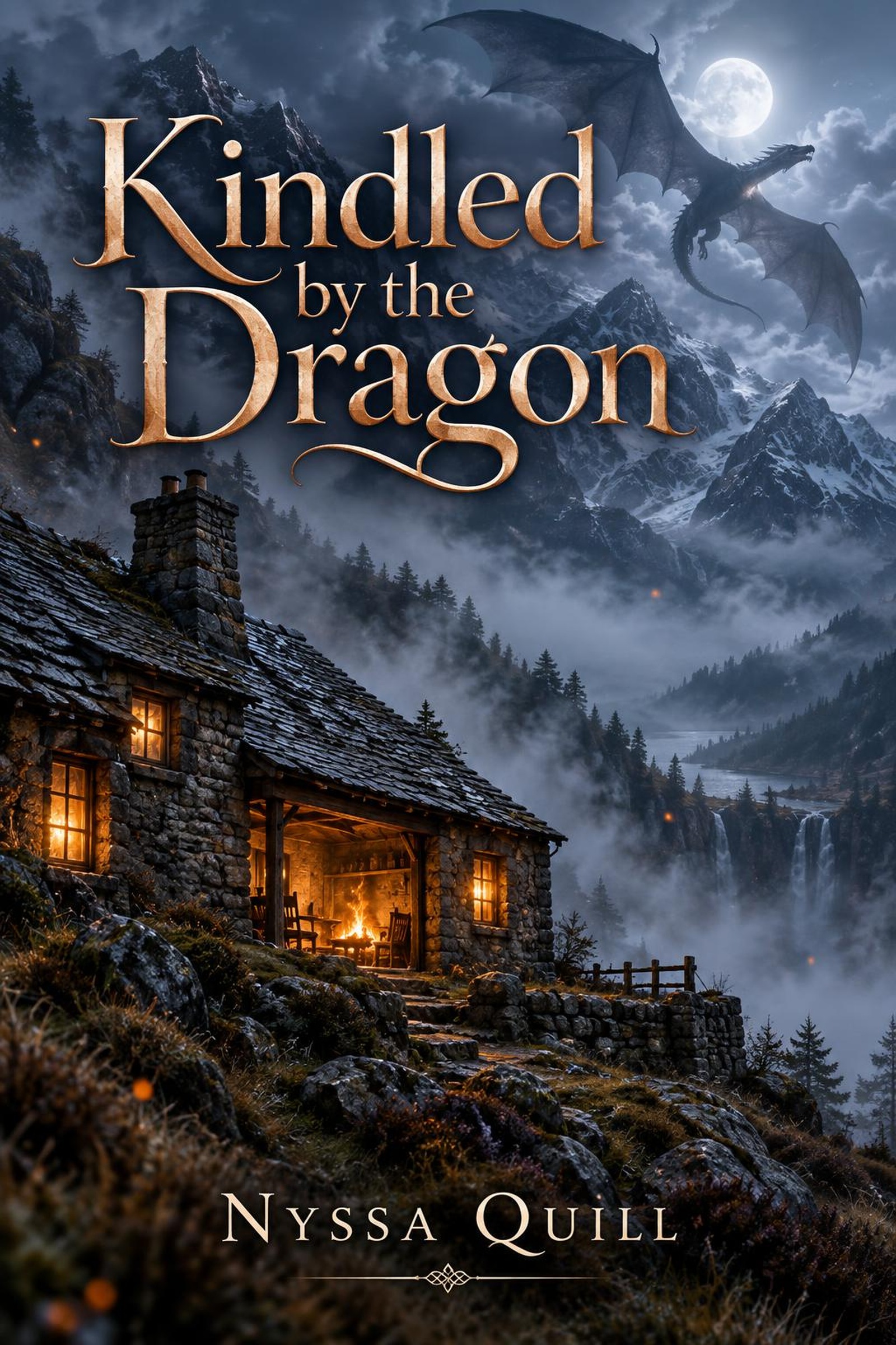 Cover of Kindled by the Dragon
