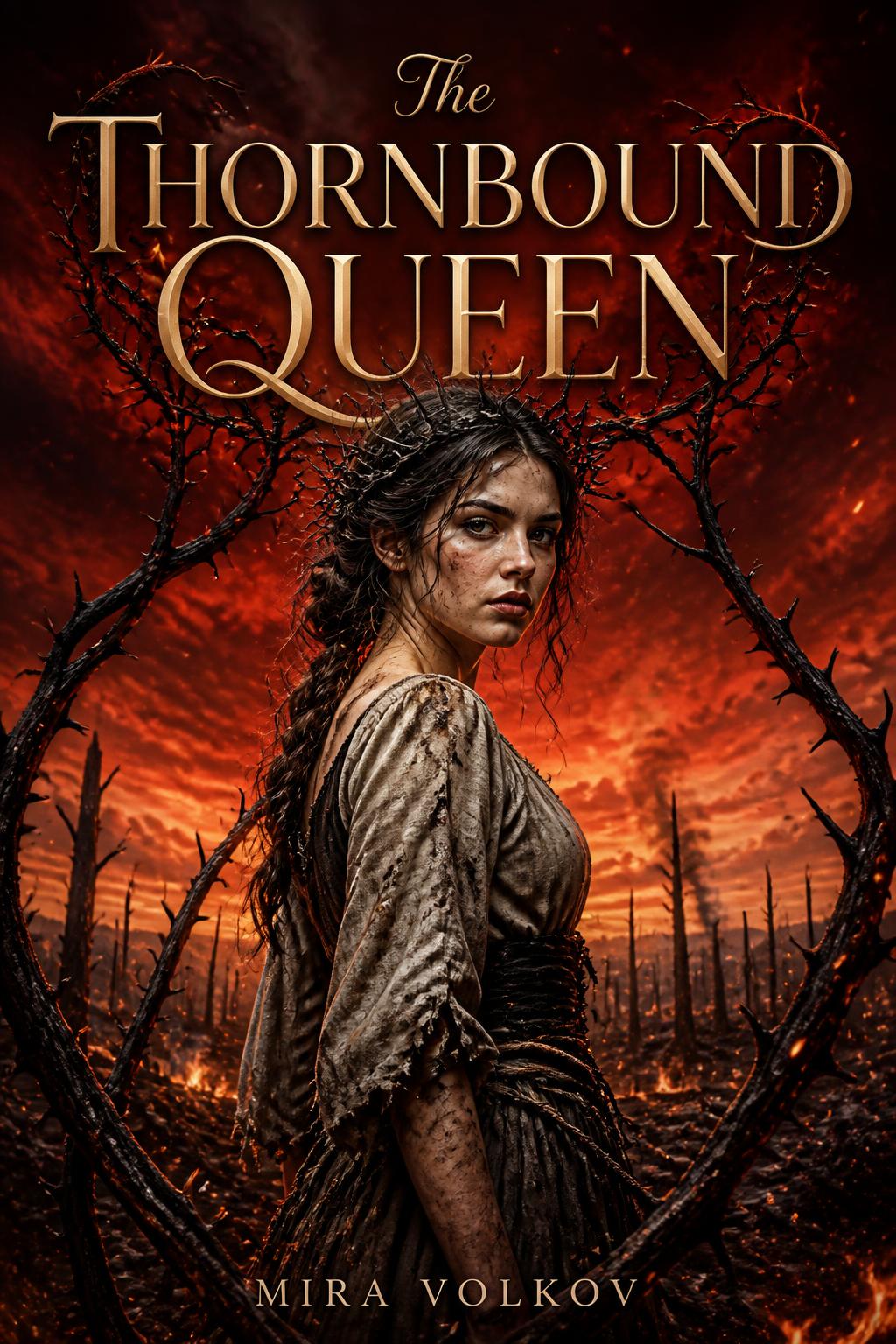 Cover of The Thornbound Queen